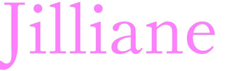 Jilliane - girls name