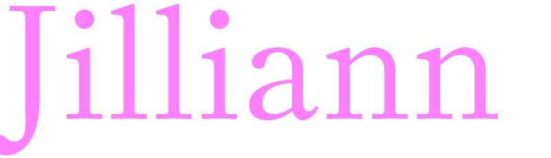 Jilliann - girls name