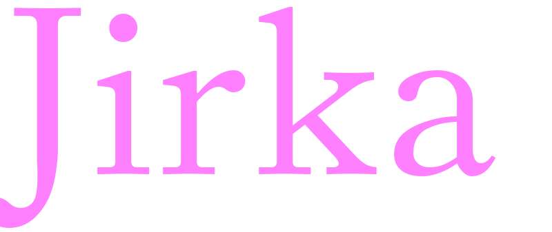 Jirka - girls name