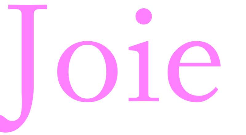 Joie - girls name