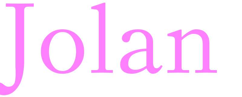 Jolan - girls name