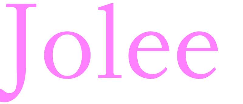 Jolee - girls name