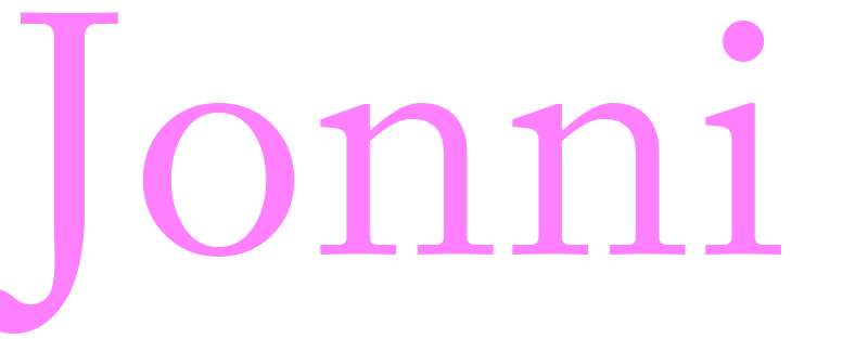 Jonni - girls name