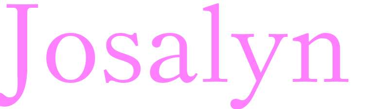 Josalyn - girls name