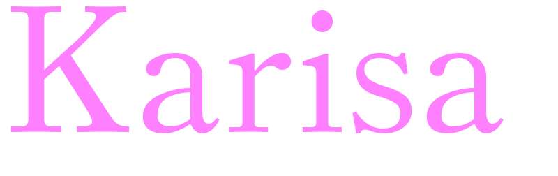 Karisa - girls name