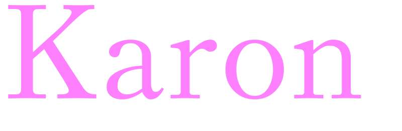 Karon - girls name