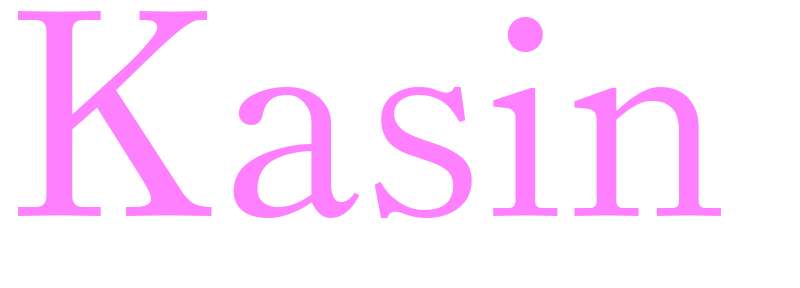 Kasin - girls name