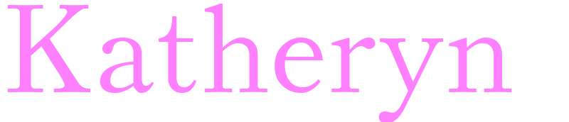 Katheryn - girls name