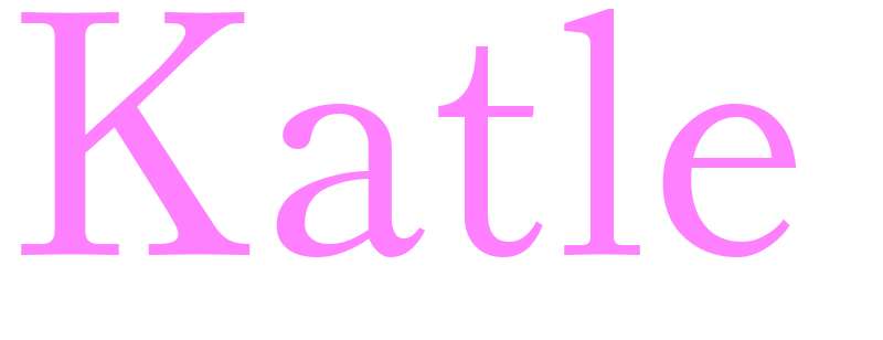 Katle - girls name