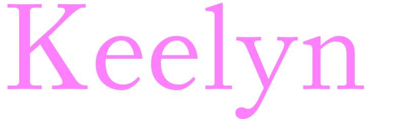 Keelyn - girls name