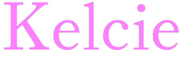 Kelcie - girls name