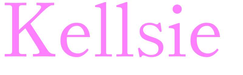 Kellsie - girls name