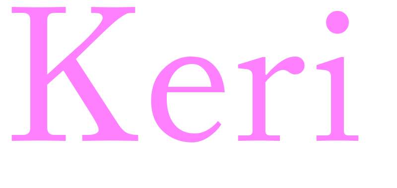 Keri - girls name