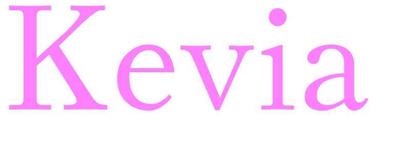 Kevia - girls name