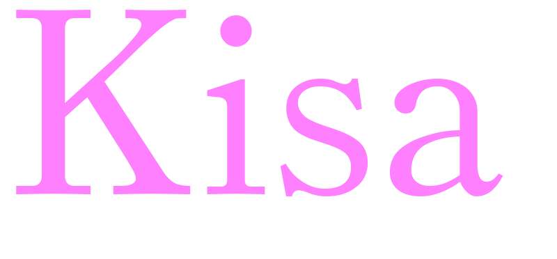 Kisa - girls name