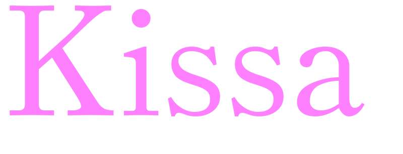 Kissa - girls name