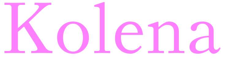 Kolena - girls name