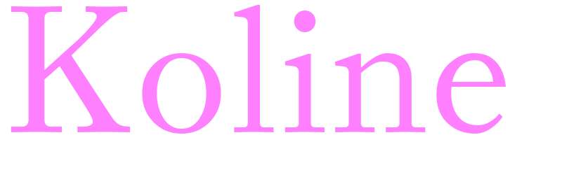 Koline - girls name