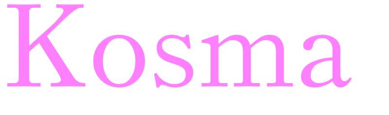 Kosma - girls name