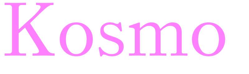 Kosmo - girls name