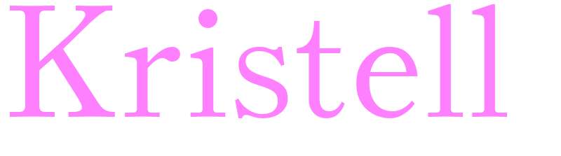 Kristell - girls name