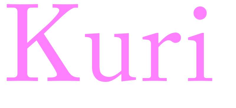 Kuri - girls name