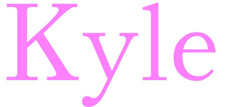 Kyle - girls name