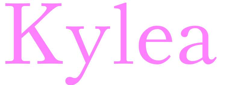 Kylea - girls name