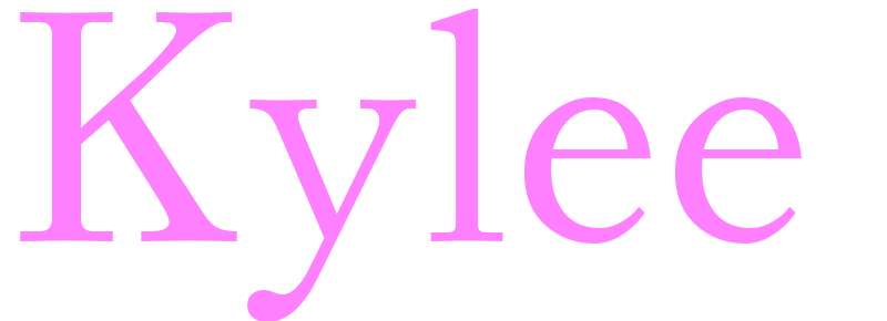 Kylee - girls name