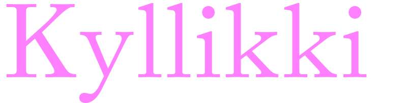 Kyllikki - girls name