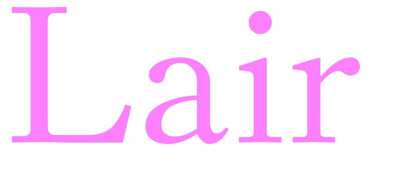 Lair - girls name