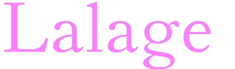 Lalage - girls name