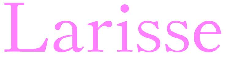 Larisse - girls name