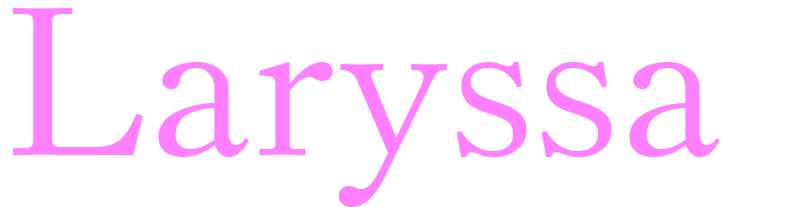 Laryssa - girls name