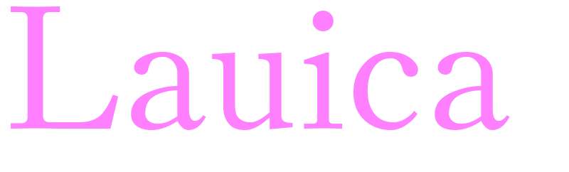 Lauica - girls name