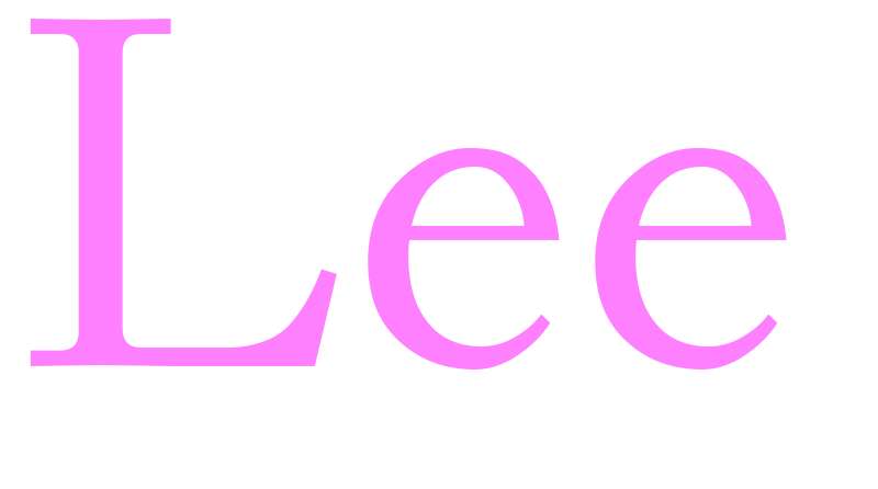 Lee - girls name