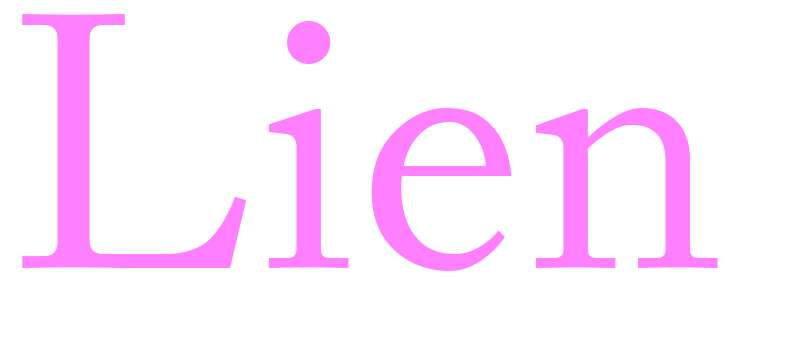 Lien - girls name