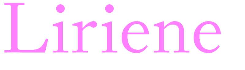 Liriene - girls name