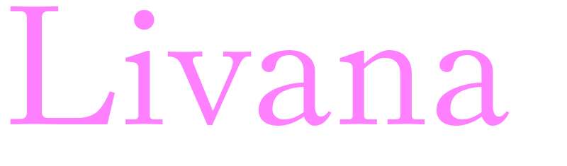 Livana - girls name