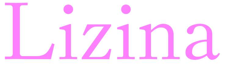 Lizina - girls name