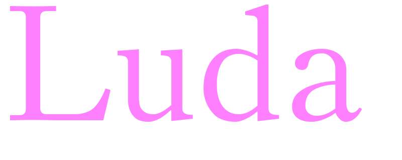 Luda - girls name