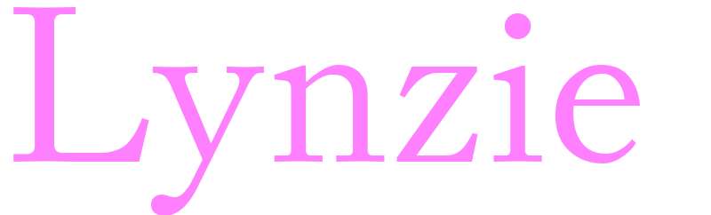 Lynzie - girls name