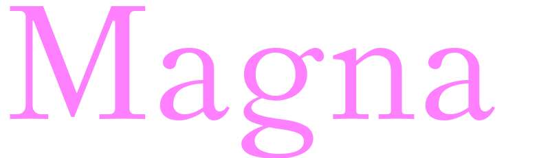 Magna - girls name