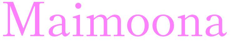 Maimoona | Name for Girls | UK Baby Names