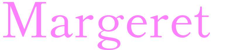 Margeret - girls name