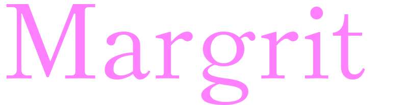 Margrit - girls name