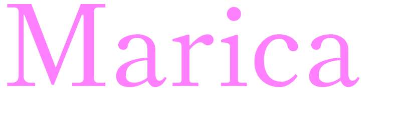 Marica - girls name