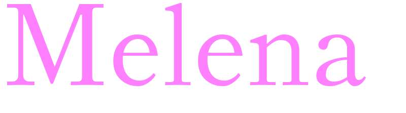 Melena - girls name