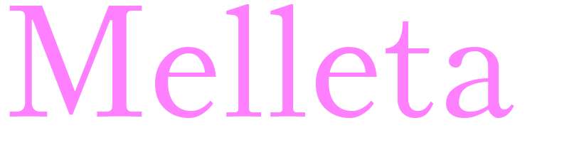 Melleta - girls name