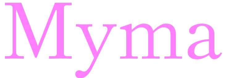 Myma - girls name